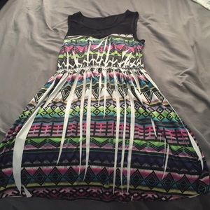 Multicolored dress